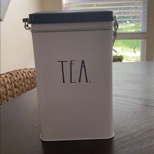 Rae Dunn Tea Canister